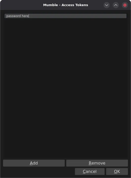 Enter password